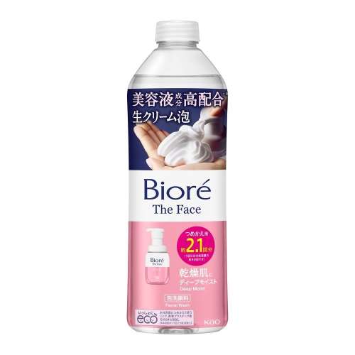 ビオレ　ザフェイス　ディープモイスト　つめかえ用　３４０ｍｌ