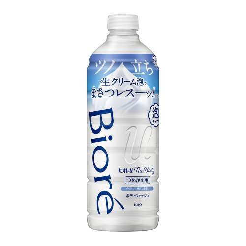 花王　ビオレｕ　ザ　ボディ　泡タイプ　ピュアリーサボンの香り　つめかえ用　４４０ｍｌ