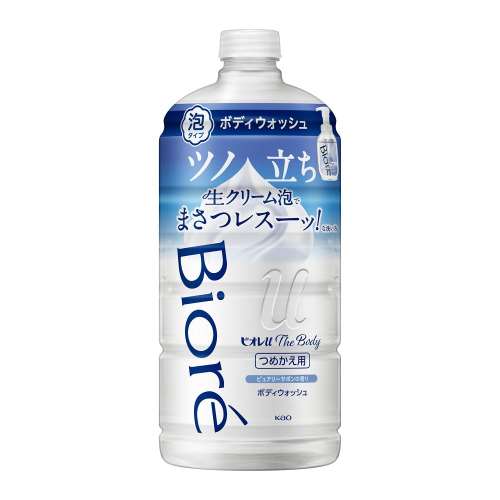 花王　ビオレｕ　ザ　ボディ　泡タイプ　ピュアリーサボンの香り　つめかえ用　７８０ｍｌ