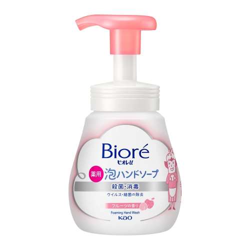 花王　ビオレｕ　泡ハンドソープ　フルーツの香り　本体　240ml