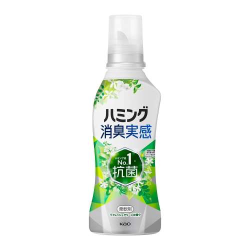 花王　ハミング消臭実感　リフレッシュグリーンの香り　本体　５１０ｍｌ