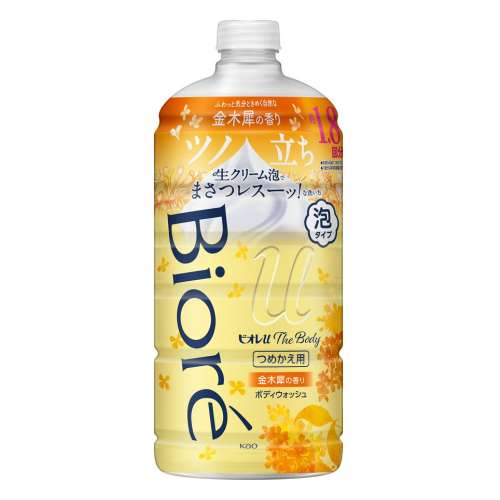 ビオレｕザボディ泡　金木犀の香り詰替え７８０ｍｌ