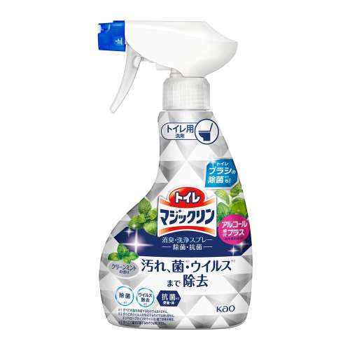花王　トイレマジックリン消臭・洗浄スプレー　除菌・抗菌  クリーンミントの香り　本体　350ｍｌ