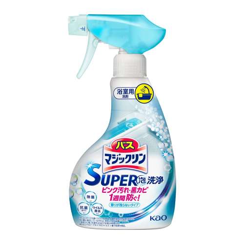 花王　バスマジックリン　ＳＵＰＥＲ泡洗浄　香りが残らないタイプ　本体　３５０ｍｌ