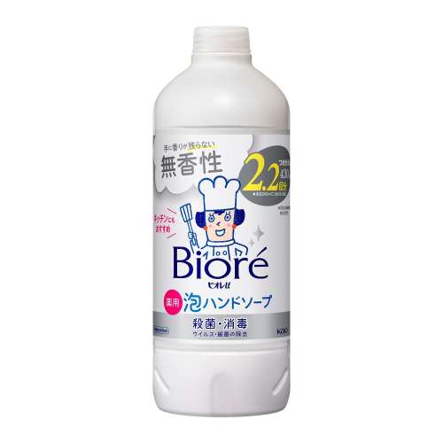 花王　ビオレｕ　泡ハンドソープ　無香　つめかえ用　４３０ｍｌ