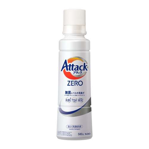 花王　アタックＺＥＲＯ(アタックゼロ)　本体　大　580ｇ