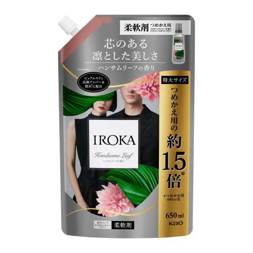 花王　ＩＲＯＫＡ　ハンサムリーフ 替え６５０ｍｌ