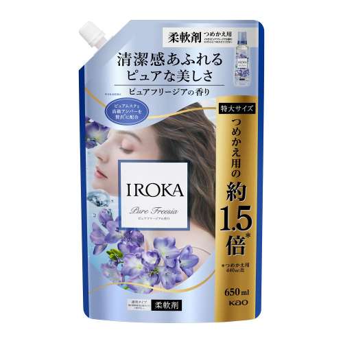 花王　ＩＲＯＫＡ　ピュアフリージア 替え６５０ｍｌ
