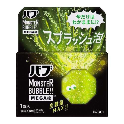 花王　バブ　モンスターバブルＭＥＧＡ　スプラッシュ泡　１錠入