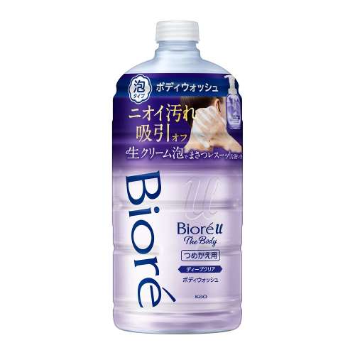 花王　ビオレｕ　ザ　ボディ　泡タイプ　ディープクリア　つめかえ用　７８０ｍｌ