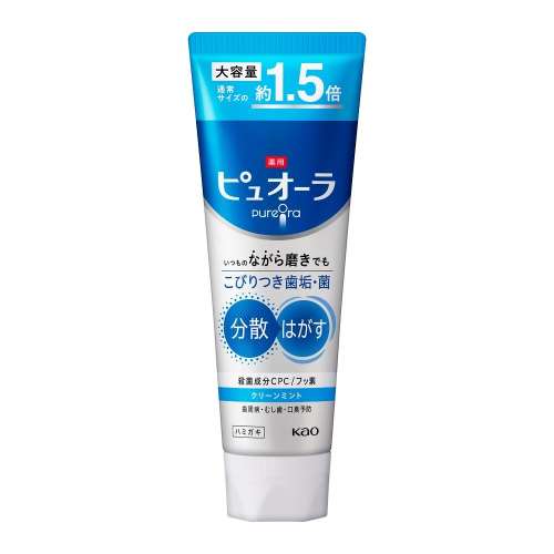花王　薬用ピュオーラ　ハミガキ　クリーンミント大容量１７０ｇ