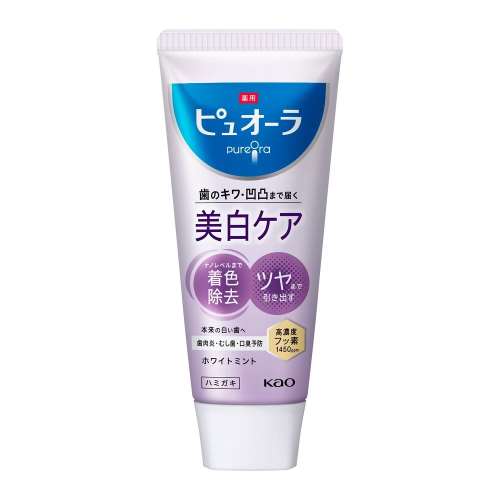 花王　薬用ピュオーラ　美白ケア　ハミガキ　１１５ｇ
