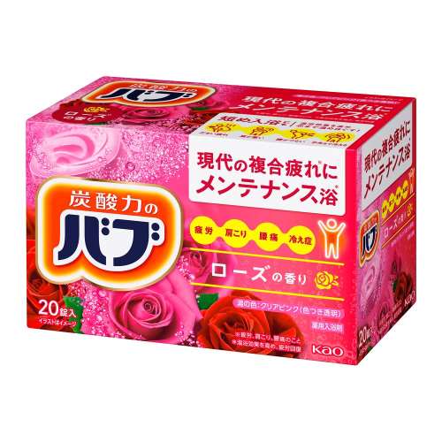 バブ　ローズの香り　２０錠入