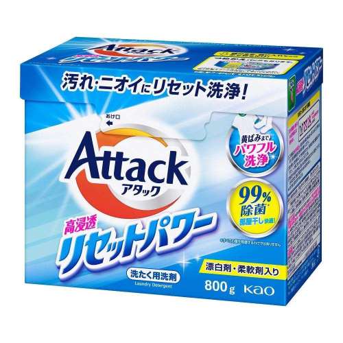 花王　アタックリセットパワー　パワー　本体８００ｇ