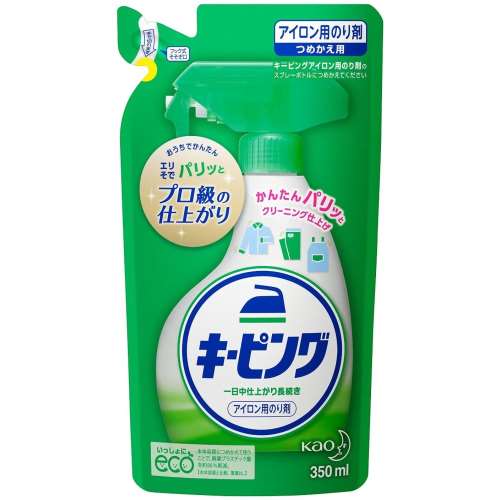 花王　キーピングアイロン用のり剤 つめかえ用 350ｍｌ　×24個セット