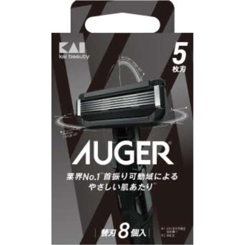 貝印　ＡＵＧＥＲ　替刃　８Ｐ