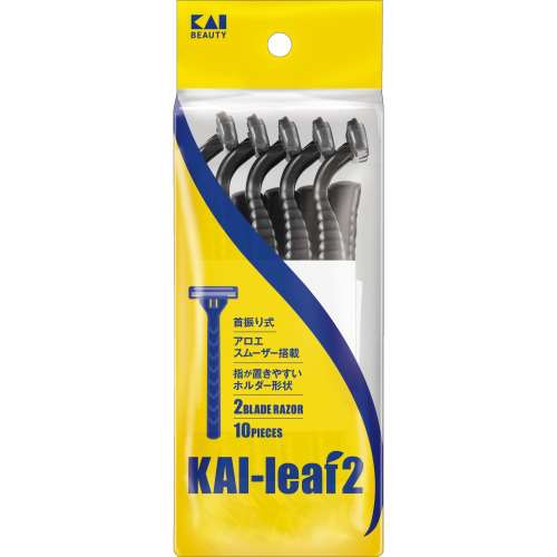 貝印　ＫＡＩ　Ｌｅａｆ２　１０本入　ＧＡ０１２２