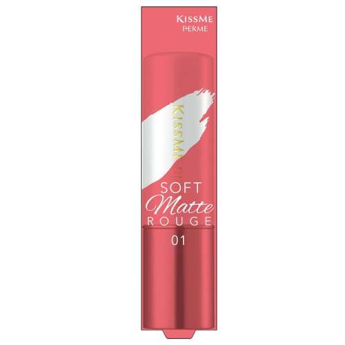 伊勢半 キスミーフェルム ソフトマットルージュ ドライローズ 3.8g