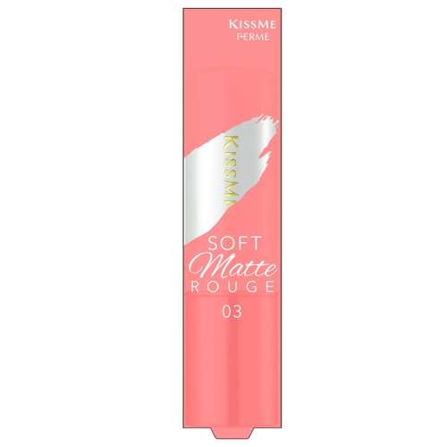 伊勢半 キスミーフェルム ソフトマットルージュ テンダーピンク 3.8g