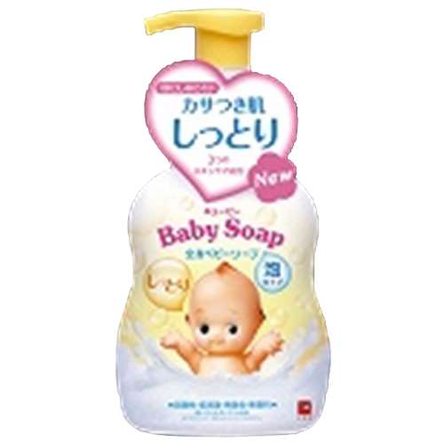 キューピー全身ベビーソープ　泡タイプポンプ　４００ｍｌ