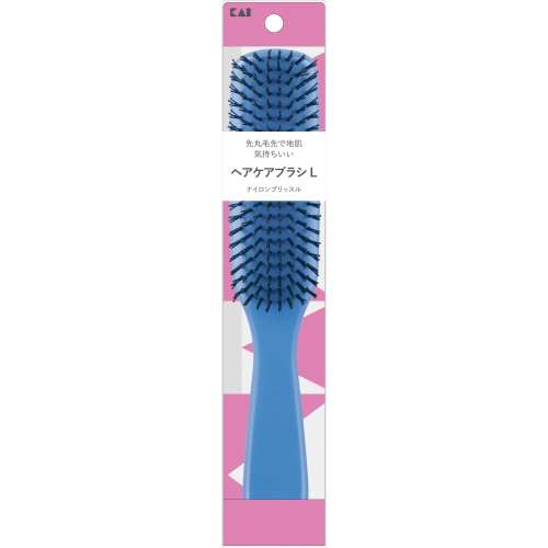 貝印　ＳＳヘアケアブラシ　Ｌナイロンブリッスル