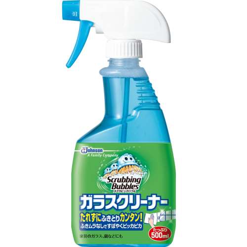 スクラビングバブル　ガラスクリーナー　本体　５００ｍｌ