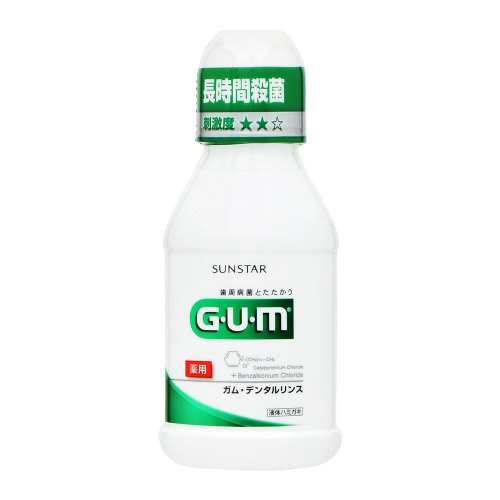 サンスター ガム・デンタルリンスレギュラータイプ 80mL