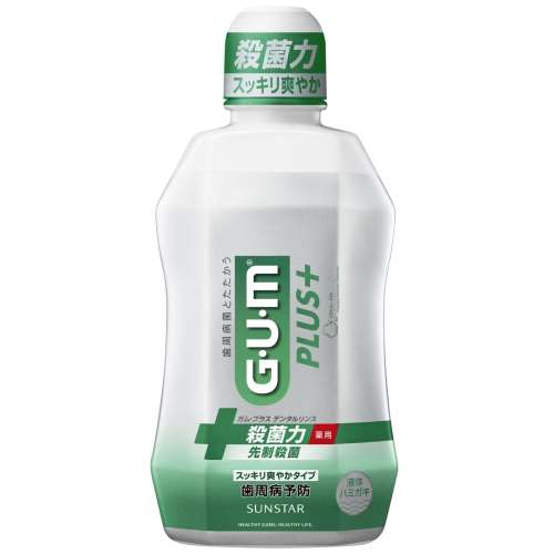 サンスター ガム・プラス デンタルリンス スッキリ爽やかタイプ 450ml