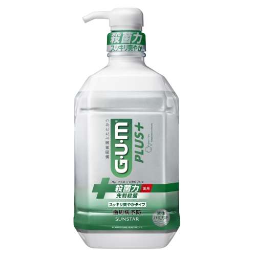 サンスター ガム・プラス デンタルリンス スッキリ爽やかタイプ 900mL