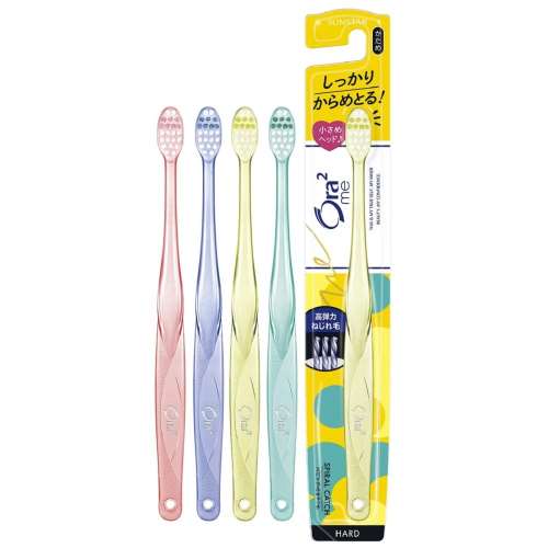 サンスター　オーラツーミー　ハブラシ　スパイラルキャッチ　かため　１本　※色の指定はできません