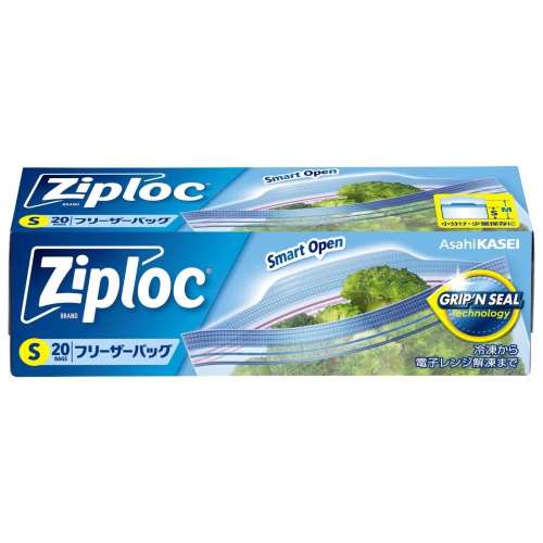 旭化成ホームプロダクツ ジップロック フリーザーバッグ S 20枚