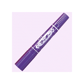 油性ペン　ハイマッキー（太・細両用）　紫　341229