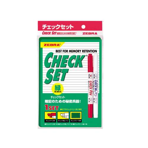 チェックセット緑　ＳＥ‐３６０ＣＫ