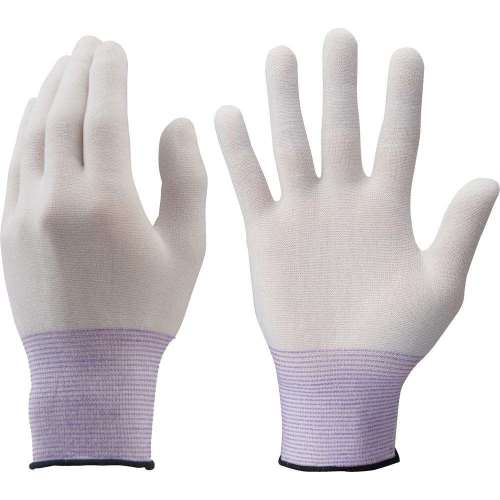 ■ショーワグローブ SHOWA EXフィット手袋20枚入り B0620 ホワイト Lサイズ B0620-LW