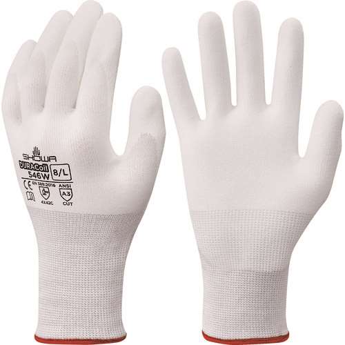 ■ショーワ　耐切創手袋　ＮＯ５４６Ｗ　デュラコイル５４６Ｗ　ホワイト　Ｓサイズ NO546WS