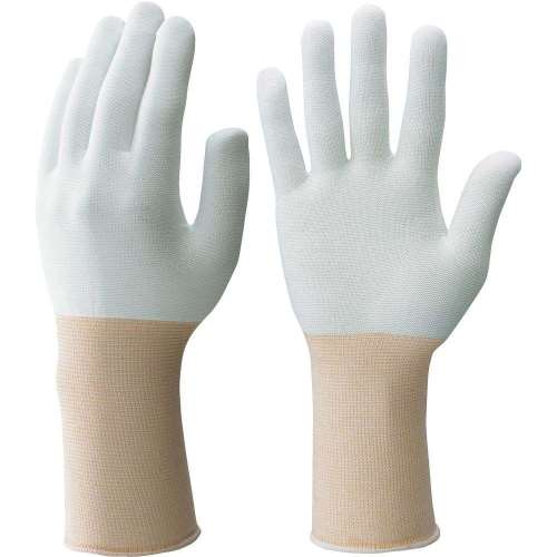 ■ショーワグローブ SHOWA フィットロング手袋20枚入 B0615 ホワイト Lサイズ B0615L