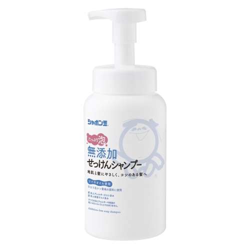 シャボン玉販売 シャボン玉無添加せっけんシャンプー泡 520ml