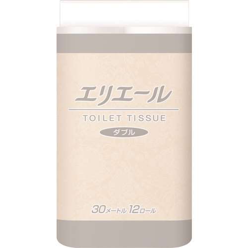 ■エリエール　トイレット２Ｐ１２ＲＧ１８ 823060