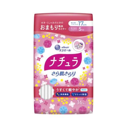 大王製紙　ナチュラさら肌さらり　軽やか吸水パンティライナー５ｃｃ　３６枚