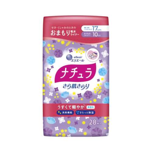 大王製紙　ナチュラさら肌さらり　軽やか吸水パンティライナー１０ｃｃ　２８枚