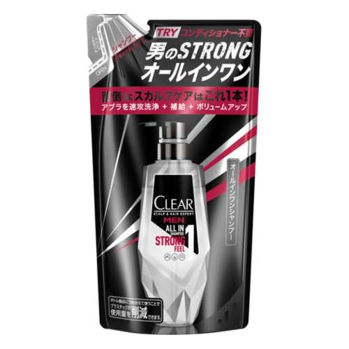ユニリーバ クリアフォーメン オールインワンシャンプー つめかえ用 280g