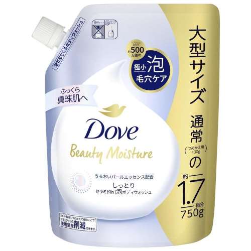ユニリーバ・ジャパン ダヴ　ビューティーモイスチャー　泡ボディウォッシュ　しっとり　つめかえ用大 750g
