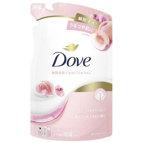 ユニリーバ・ジャパン ダヴ　ボディウォッシュ　ピーチ＆スイートピー　つめかえ用 330g