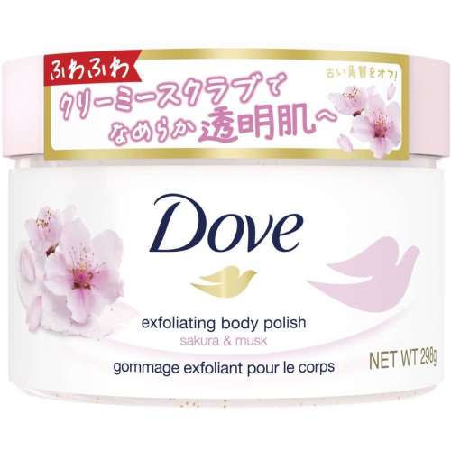 ユニリーバ・ジャパン　ダヴクリーミー　スクラブサクラ＆ムスク２９８ｇ