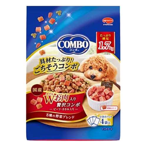 コンボ　ドッグ　Ｗお肉入り　１．７ｋｇ