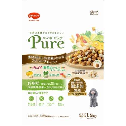 日本ペットフード　コンボ　ピュア　ドッグ　低脂肪　１．６ｋｇ