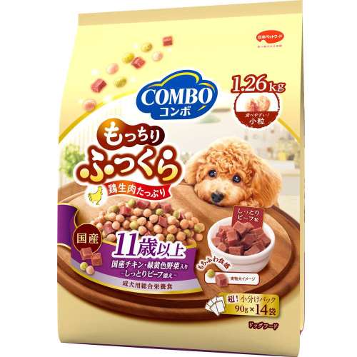 日本ペットフード　コンボ　ドッグ　もっちりふっくら　１１歳以上　１．２６ｋｇ