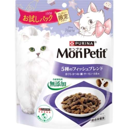 ネスレ日本　モンプチ　バッグ　５種のフィッシュブレンド　１５０ｇ