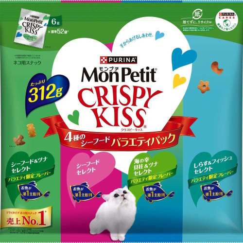 ネスレ日本　クリスピーキッス　４種のシーフード３１２ｇ