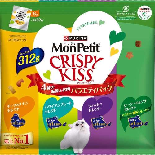 ネスレ日本　クリスピーキッス　４種の海鮮＆お肉３１２ｇ